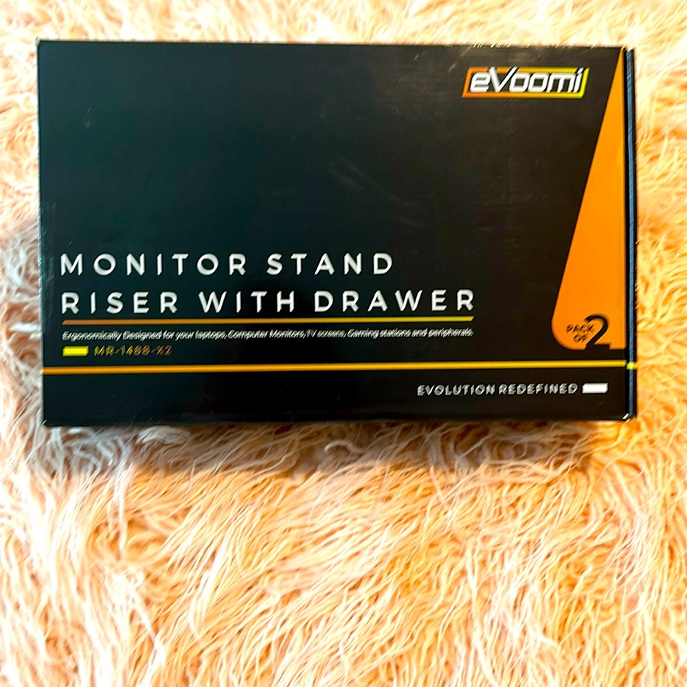 Monitor Stand for Desk - 2 Pack